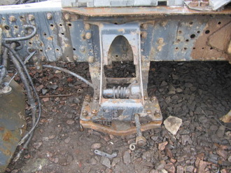 Кронштейн крепления запасного колеса Iveco Stralis 41218451